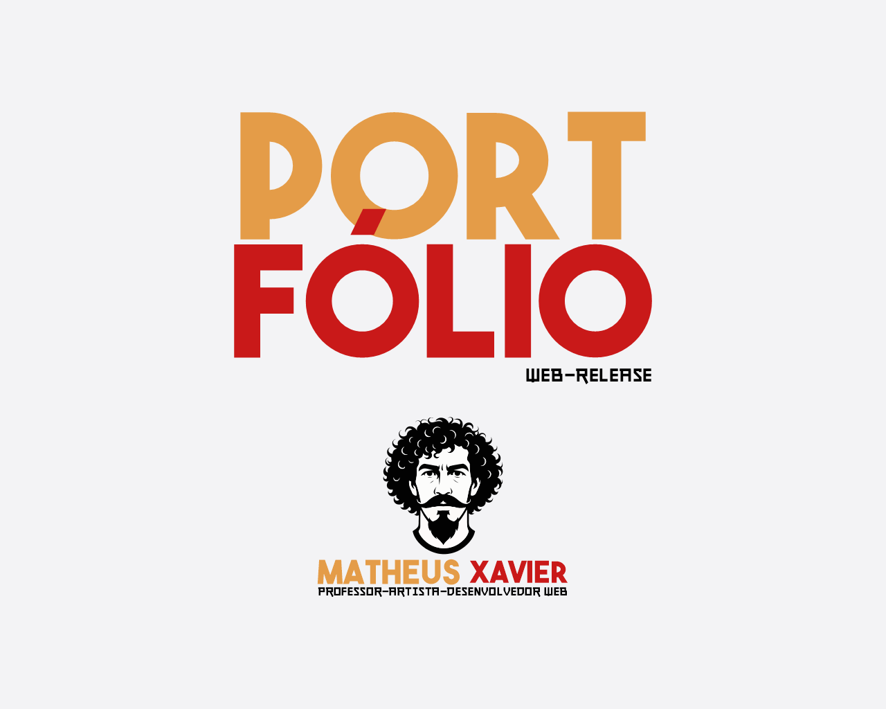 Capa do Portfólio de Matheus Xavier
